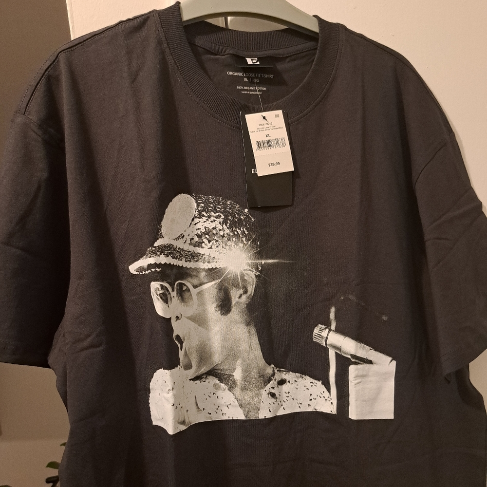 Elton John Concert Merch T-Shirt sz. XL Unisex Men Rare tee